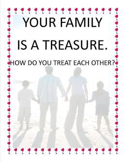 POSTER P33 YOUR FAMILY IS A TREASURE